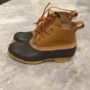 L.L. Bean Brown and Tan Chukka Boots